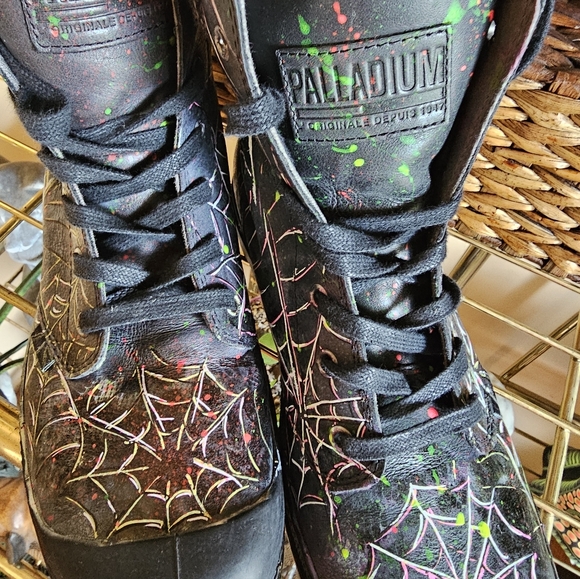 Palladium Hand Panted Web boots - Picture 5 of 5